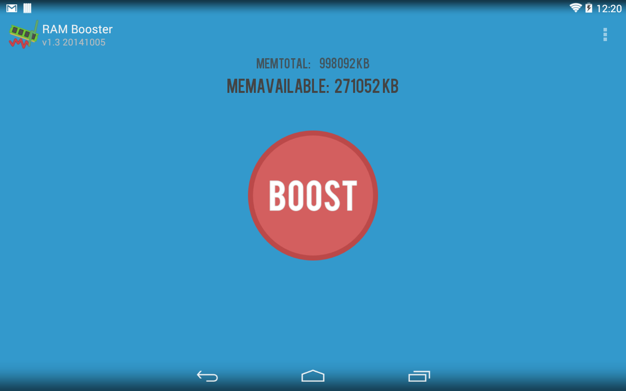 Скачать RAM Booster 3.10.2 для Android - 1280 x 800 png 53kB