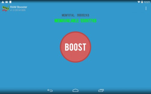 RAM Booster 3.10.7. Скриншот 9