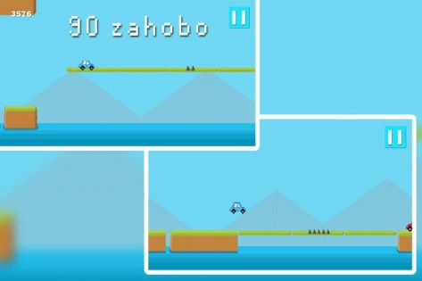 Jump Car Retro 1.1. Скриншот 4