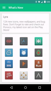 Lyra Icon Theme 5.1.5. Скриншот 1