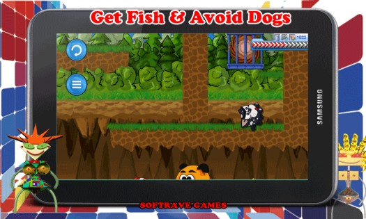 Cat and Food 3: Danger Forest 1.0.24. Скриншот 6