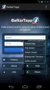 GuitarTapp 2.8.9. Скриншот 1