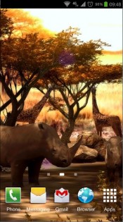 Africa 3D Free Live Wallaper 1.1. Скриншот 1