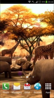Africa 3D Free Live Wallaper 1.1. Скриншот 2