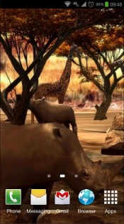 Africa 3D Free Live Wallaper 1.1. Скриншот 3