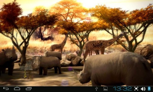 Africa 3D Free Live Wallaper 1.1. Скриншот 6
