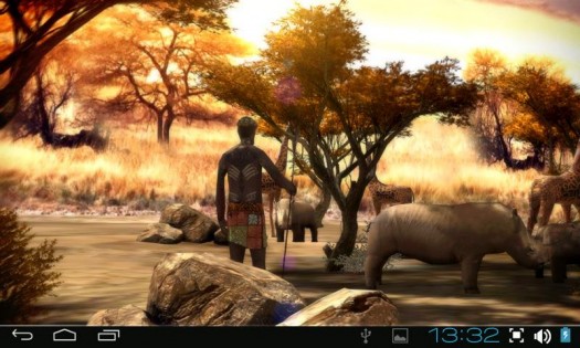 Africa 3D Free Live Wallaper 1.1. Скриншот 7