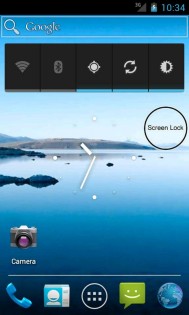 One Click — Screen Lock Pro 1.1. Скриншот 2