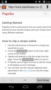 Paprika Recipe Manager 1.4.2. Скриншот 3