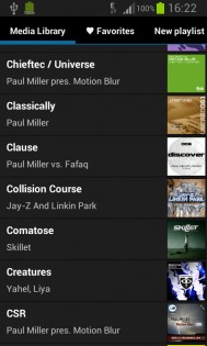 Inline Music Player 1.26.2. Скриншот 4