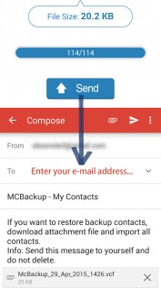 MCBackup 2.1.8. Скриншот 2