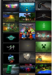 HD Minecraft wallpapers 0.2. Скриншот 4