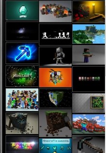 HD Minecraft wallpapers 0.2. Скриншот 5