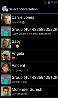 Backup Text for Viber 1.0.2. Скриншот 5