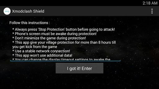 Xmodgames Shield 1.4. Скриншот 1