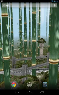 Бамбуковая роща 3D живые обои 3.9. Скриншот 2