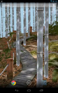 Бамбуковая роща 3D живые обои 3.9. Скриншот 3