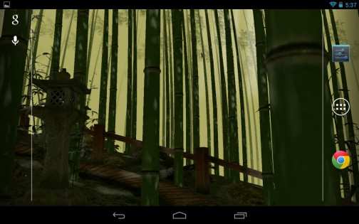 Бамбуковая роща 3D живые обои 3.9. Скриншот 4
