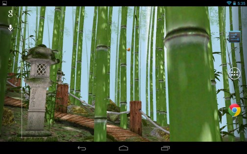 Бамбуковая роща 3D живые обои 3.9. Скриншот 5