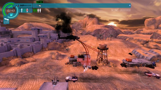 Choplifter HD 1.0 Tegra 3/4. Скриншот 17