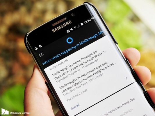 Команда “Hey, Cortana” теперь работает на Android