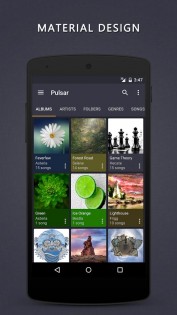 Pulsar Music Player 1.12.11. Скриншот 2