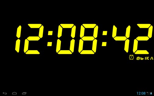 Tablet Clock 1.3. Скриншот 11