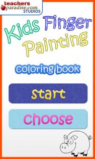 Kids Finger Painting Coloring 23.0. Скриншот 1