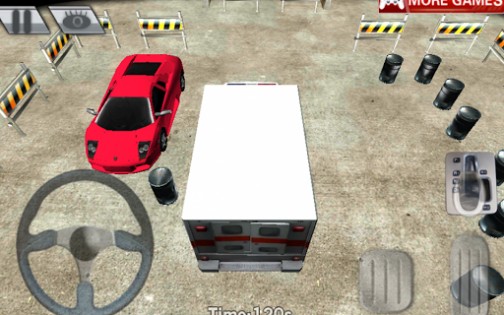 City parking 3D — Ambulance 1.3. Скриншот 4