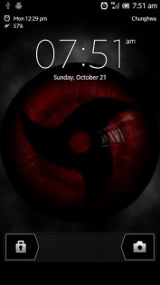 Sharingan Live Wallpaper 3.1. Скриншот 1