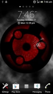 Sharingan Live Wallpaper 3.1. Скриншот 2