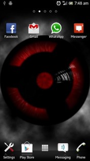 Sharingan Live Wallpaper 3.1. Скриншот 4