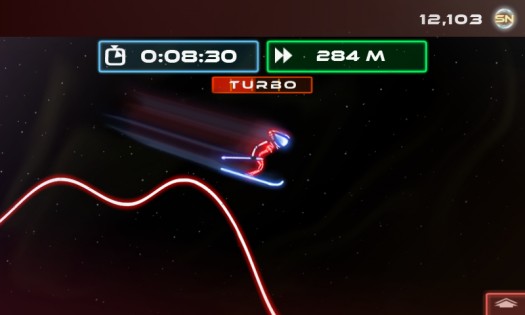Neon Ski 1.0.13. Скриншот 1