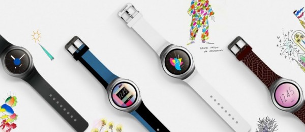 Samsung показала дизайнерские ремешки для часов Gear S2