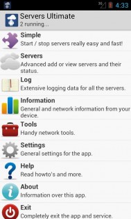 Servers Ultimate 8.1.12. Скриншот 1