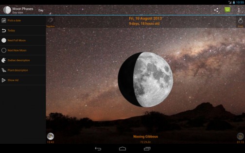 Фаза Луны 2.6.8. Скриншот 9