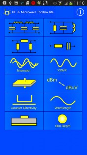 RF ＆ Microwave Toolbox lite 4.020. Скриншот 1