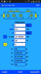 RF ＆ Microwave Toolbox lite 4.020. Скриншот 2