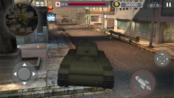 Urban Tank War 3D 1.9.4. Скриншот 2