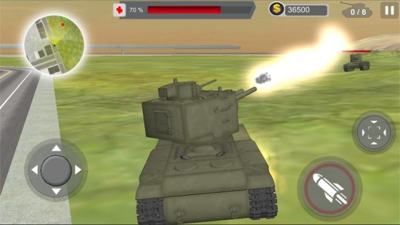 Urban Tank War 3D 1.9.4. Скриншот 6