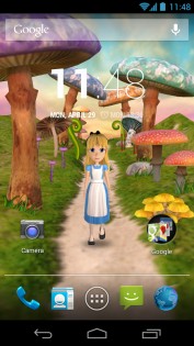 Alice in Wonderland HD живые обои 2.4.0. Скриншот 3