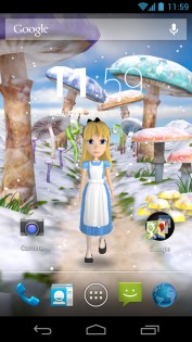 Alice in Wonderland HD живые обои 2.3.0. Скриншот 4