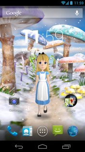 Alice in Wonderland HD живые обои 2.4.0. Скриншот 4