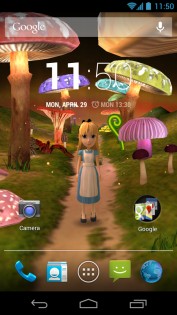 Alice in Wonderland HD живые обои 2.3.0. Скриншот 5