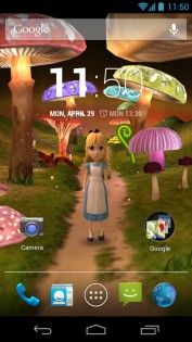 Alice in Wonderland HD живые обои 2.4.0. Скриншот 5