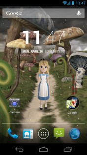 Alice in Wonderland HD живые обои 2.4.0. Скриншот 8