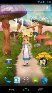 Alice in Wonderland HD живые обои 2.3.0. Скриншот 10