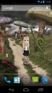 Alice in Wonderland HD живые обои 2.3.0. Скриншот 17
