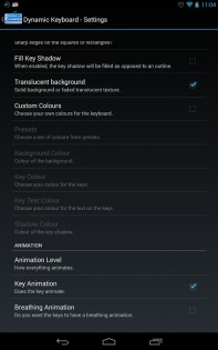 Dynamic Keyboard Free 1.10.2. Скриншот 13