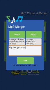 MP3 Cutter и слияниями 11.0.2. Скриншот 6